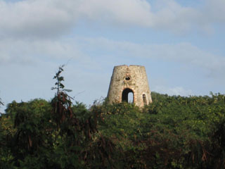 Historic sugar mill next door